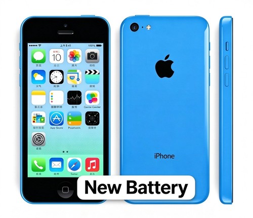 Apple iphone blue - iphone,